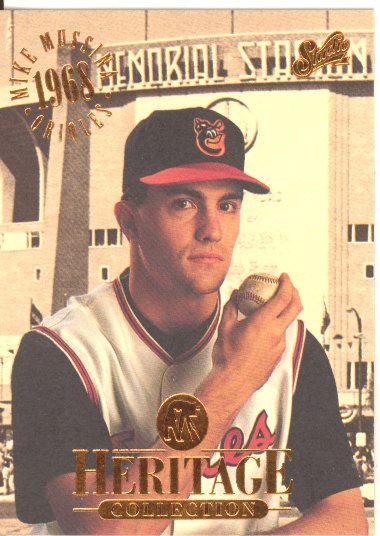 1994 Studio Heritage #8 Mike Mussina