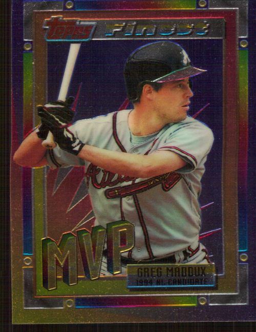 1994 Topps Traded Finest Inserts #1 Greg Maddux