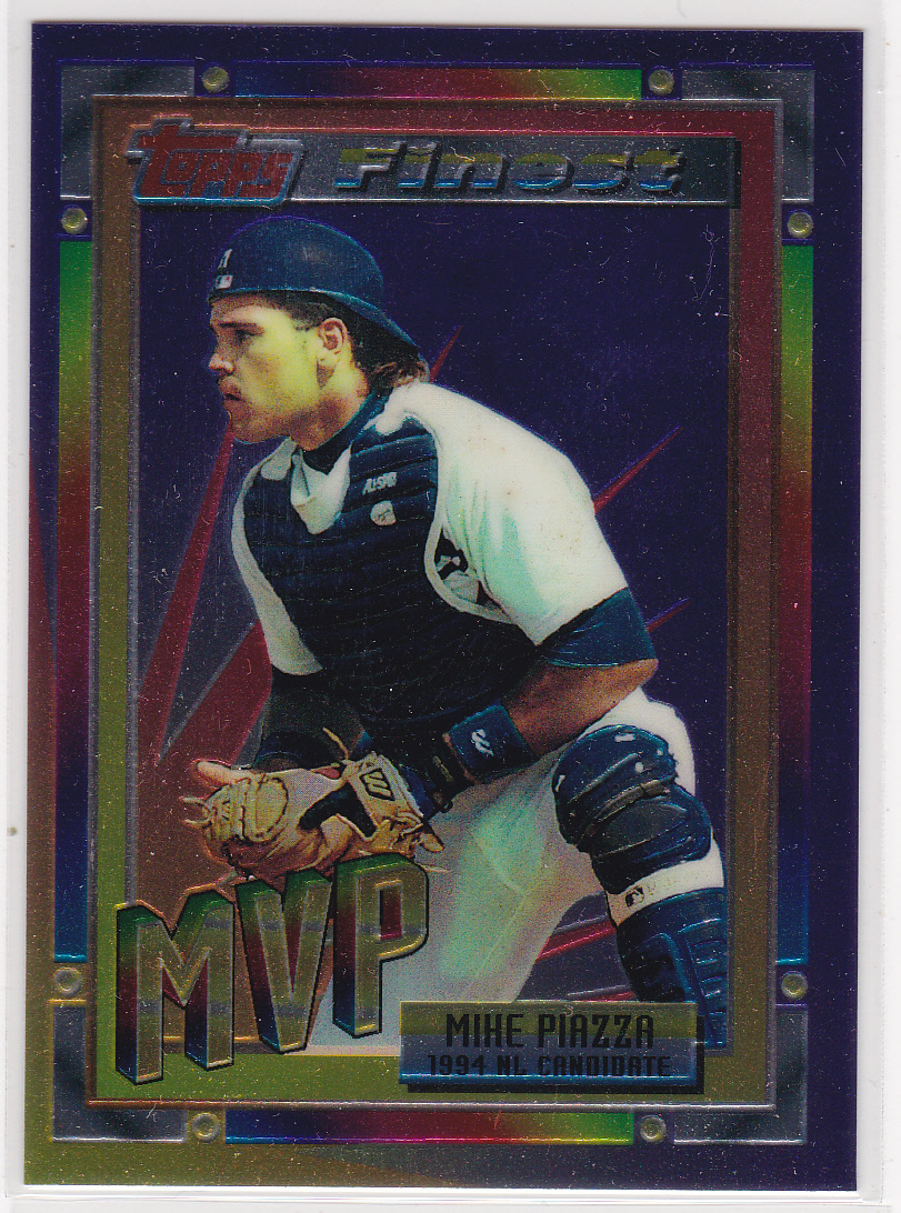 1994 Topps Traded Finest Inserts #2 Mike Piazza