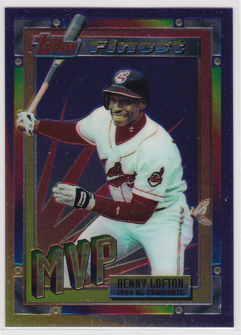 1994 Topps Traded Finest Inserts #6 Kenny Lofton