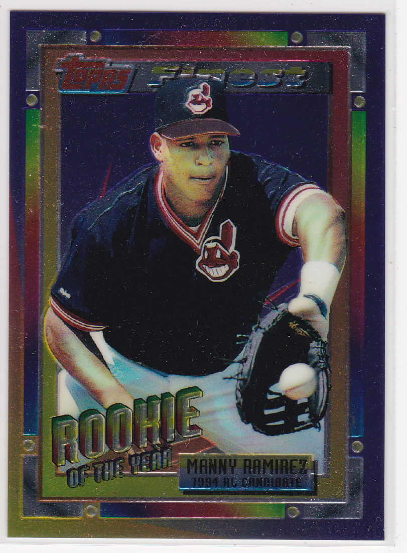 1994 Topps Traded Finest Inserts #8 Manny Ramirez