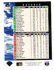 1994 Upper Deck Electric Diamond #33 Mike Piazza FT back image