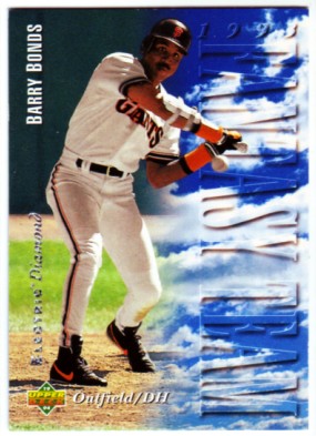 1994 Upper Deck Electric Diamond #38 Barry Bonds FT