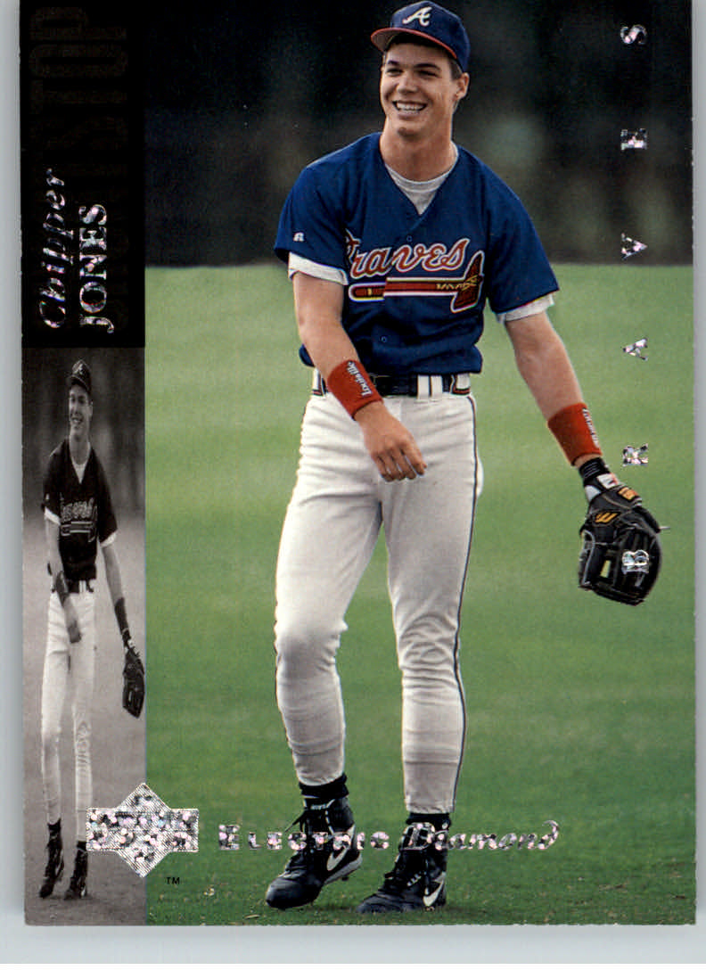 1994 Upper Deck Electric Diamond #185 Chipper Jones