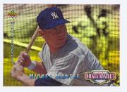 1994 Upper Deck Mantle's Long Shots Electric Diamond #MM21 Mickey Mantle