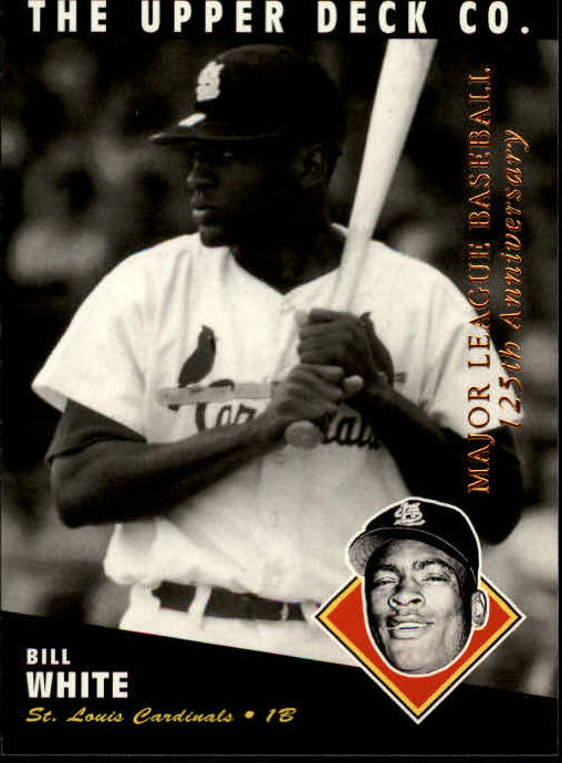 1994 Upper Deck All-Time Heroes 125th Anniversary #65 Bill White