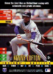 1995 Donruss Top of the Order #59 Kenny Lofton R