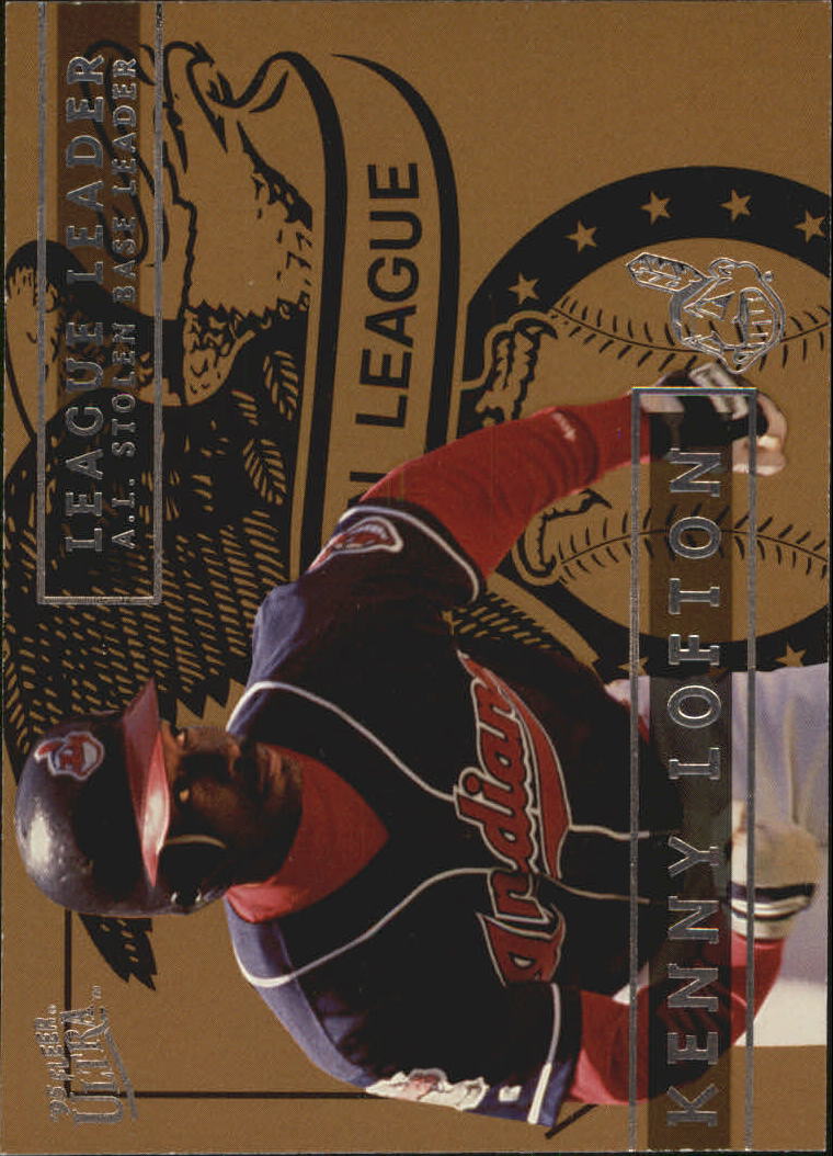 1995 Ultra League Leaders #2 Kenny Lofton