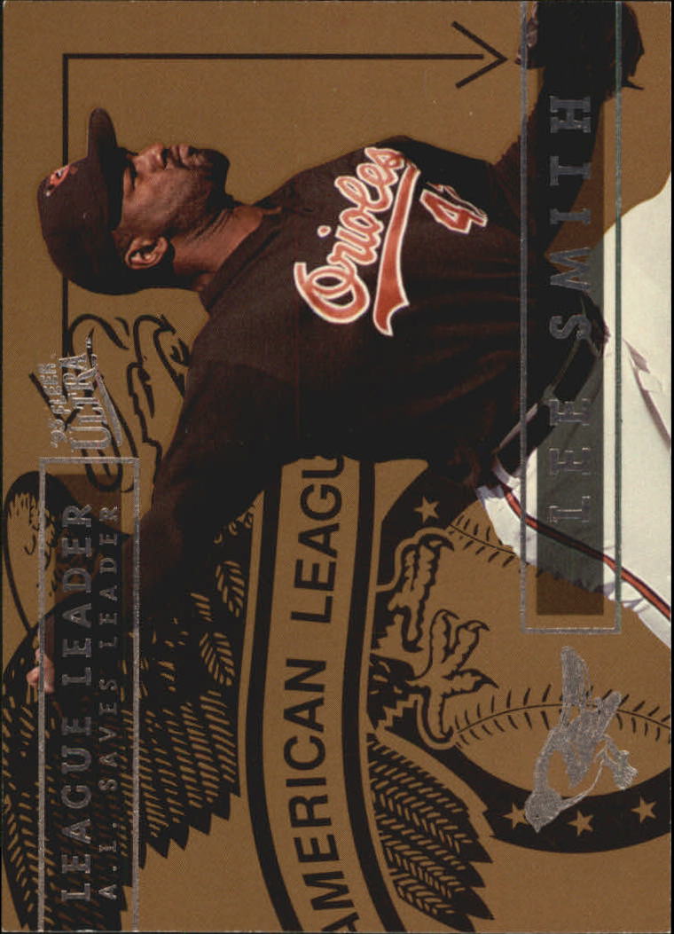1995 Ultra League Leaders #5 Lee Smith