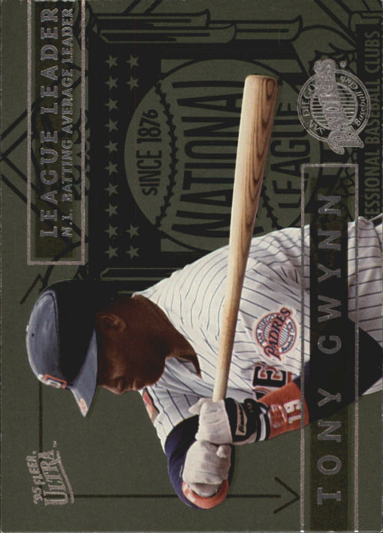 1995 Ultra League Leaders #6 Tony Gwynn