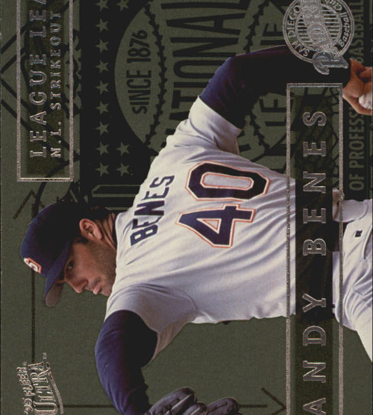 1995 Ultra League Leaders #9 Andy Benes