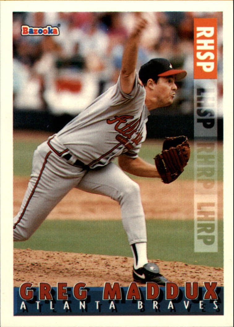 1995 Bazooka #1 Greg Maddux