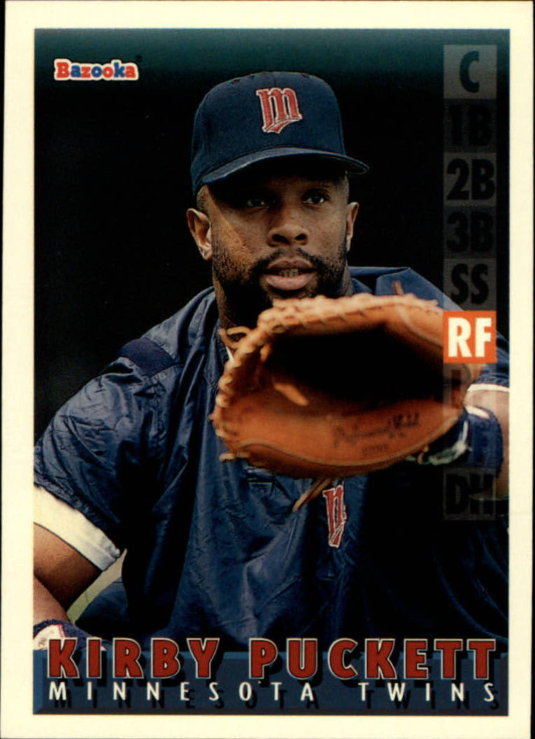 1995 Bazooka #113 Kirby Puckett