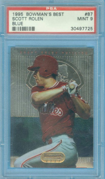 1995 Bowman's Best #B87 Scott Rolen RC