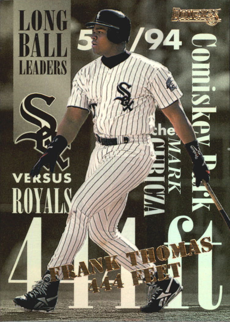 1995 Donruss Long Ball Leaders #1 Frank Thomas