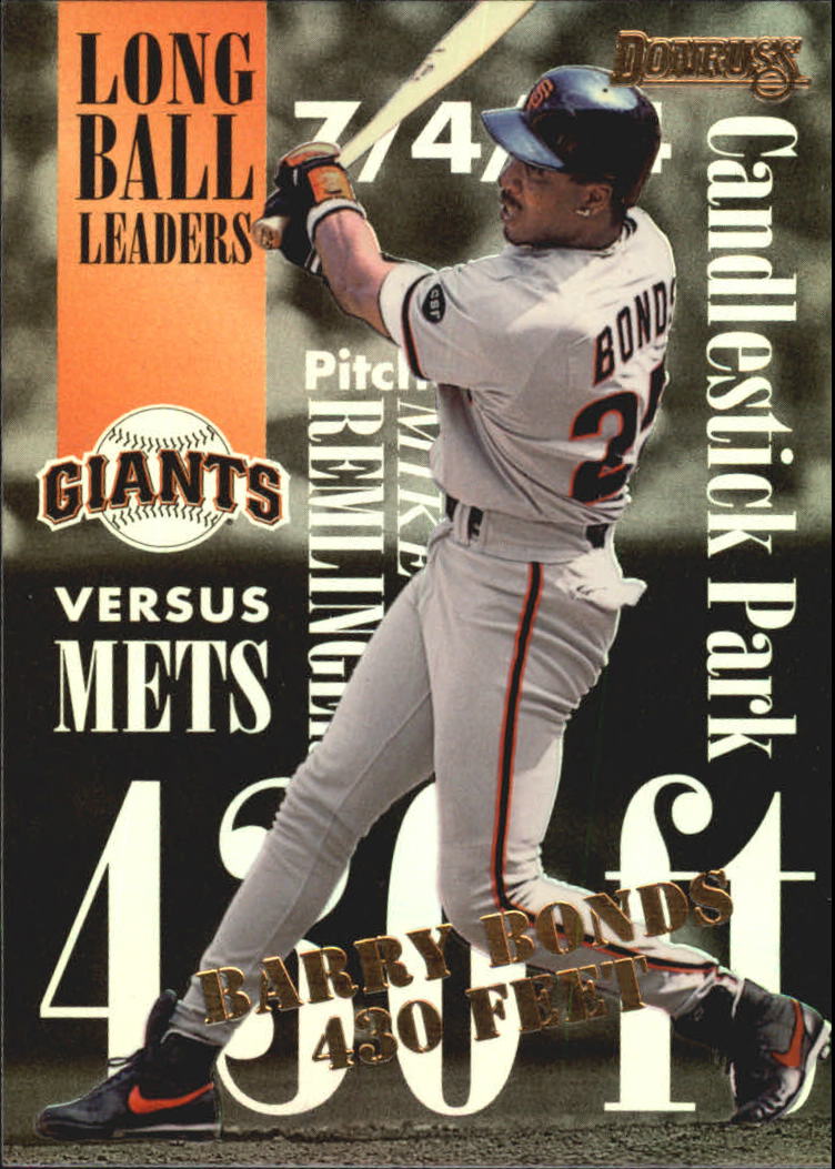 1995 Donruss Long Ball Leaders #7 Barry Bonds