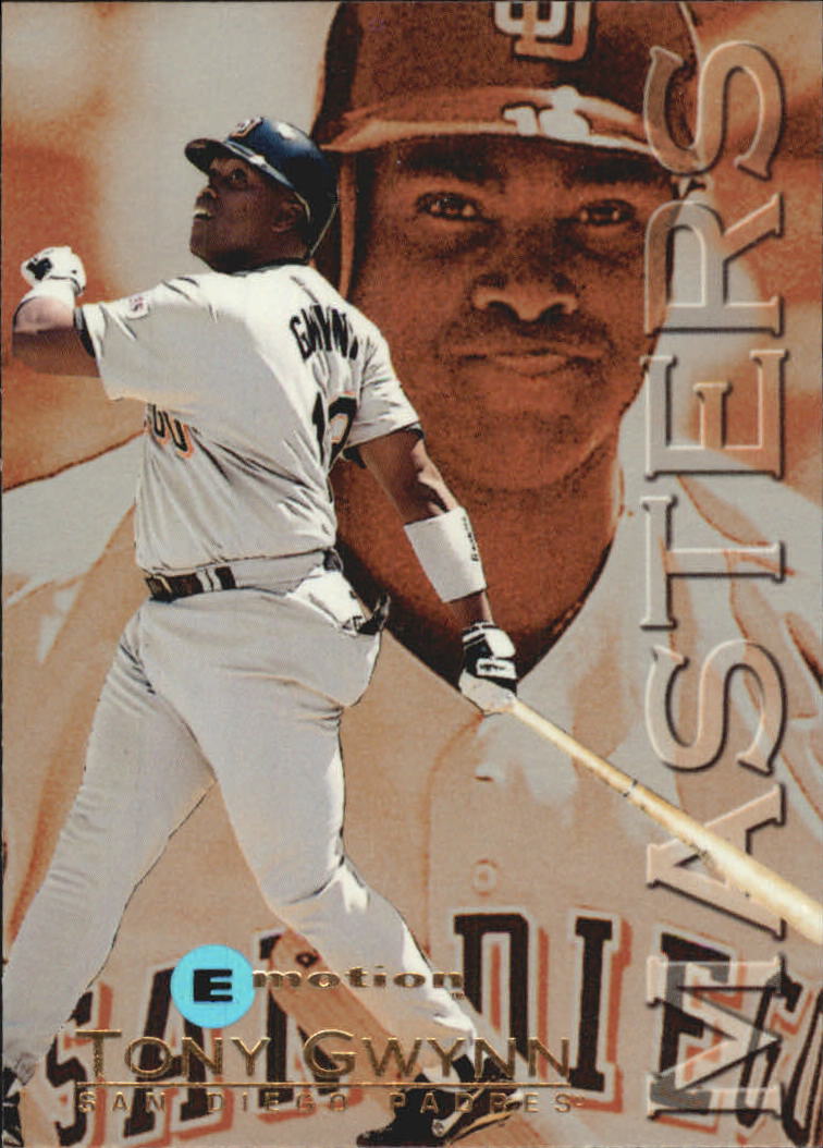 1995 Emotion Masters #4 Tony Gwynn