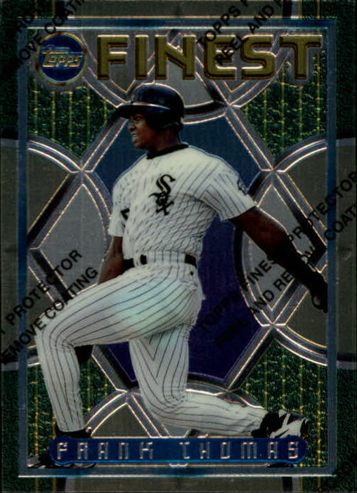 1995 Finest #89 Frank Thomas