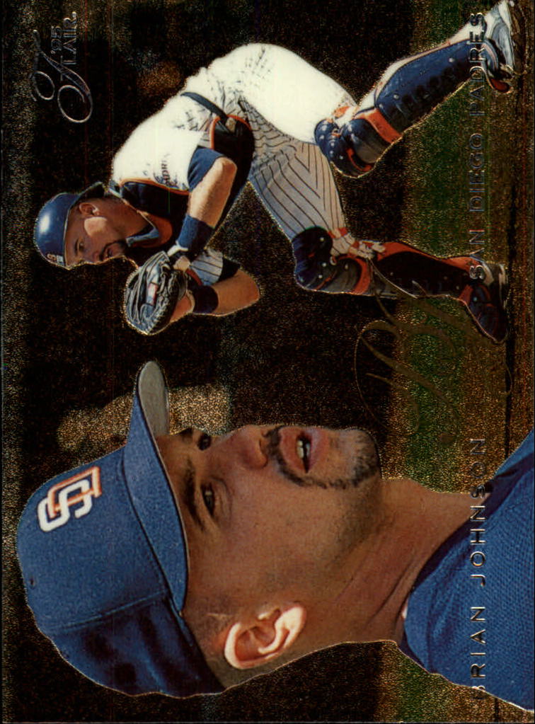 1995 Flair #203 Brian Johnson