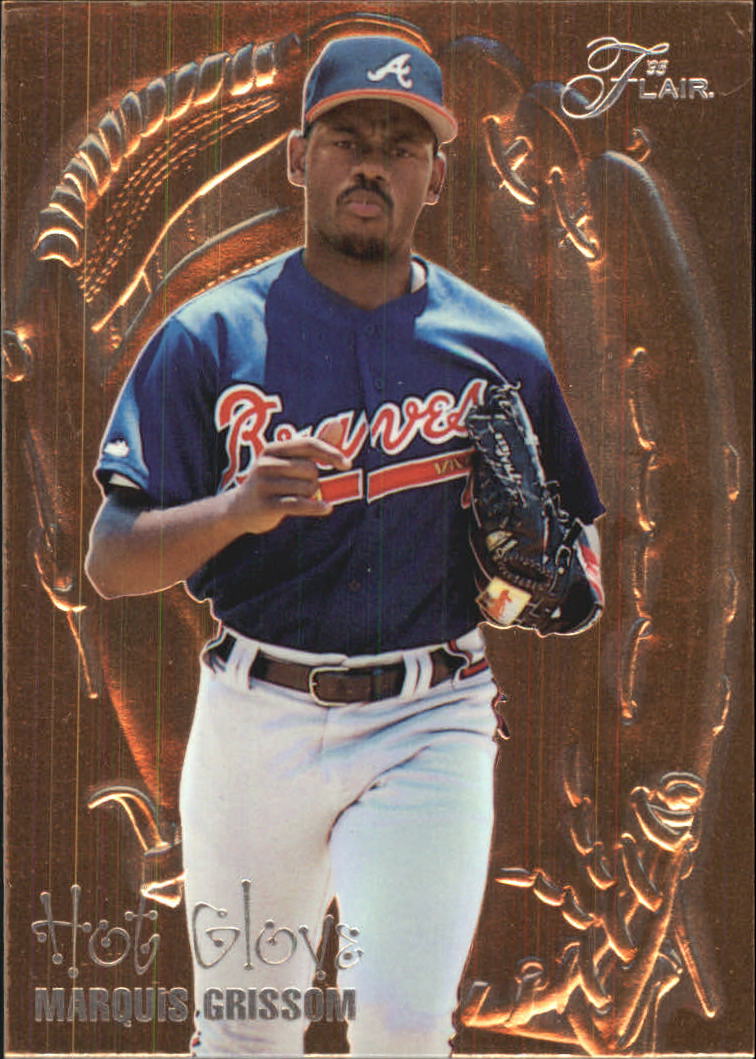 1995 Flair Hot Gloves #4 Marquis Grissom