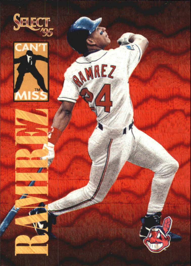 1995 Select Can't Miss #CM5 Manny Ramirez