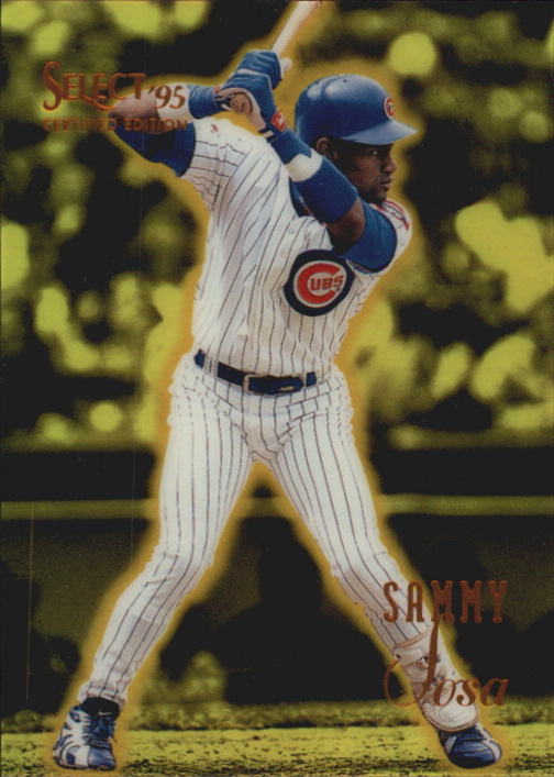 1995 Select Certified #84 Sammy Sosa