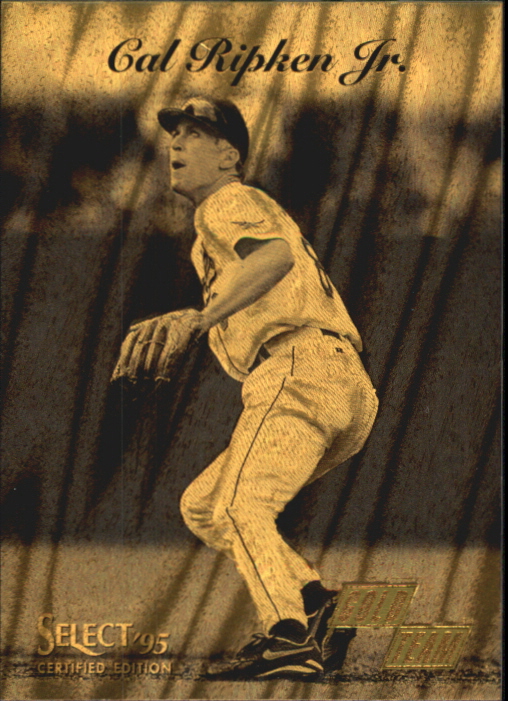1995 Select Certified Gold Team #3 Cal Ripken