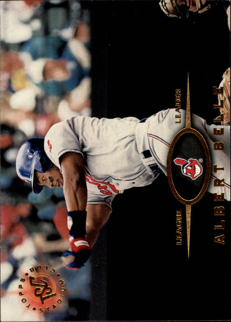 1995 Stadium Club #489 Albert Belle