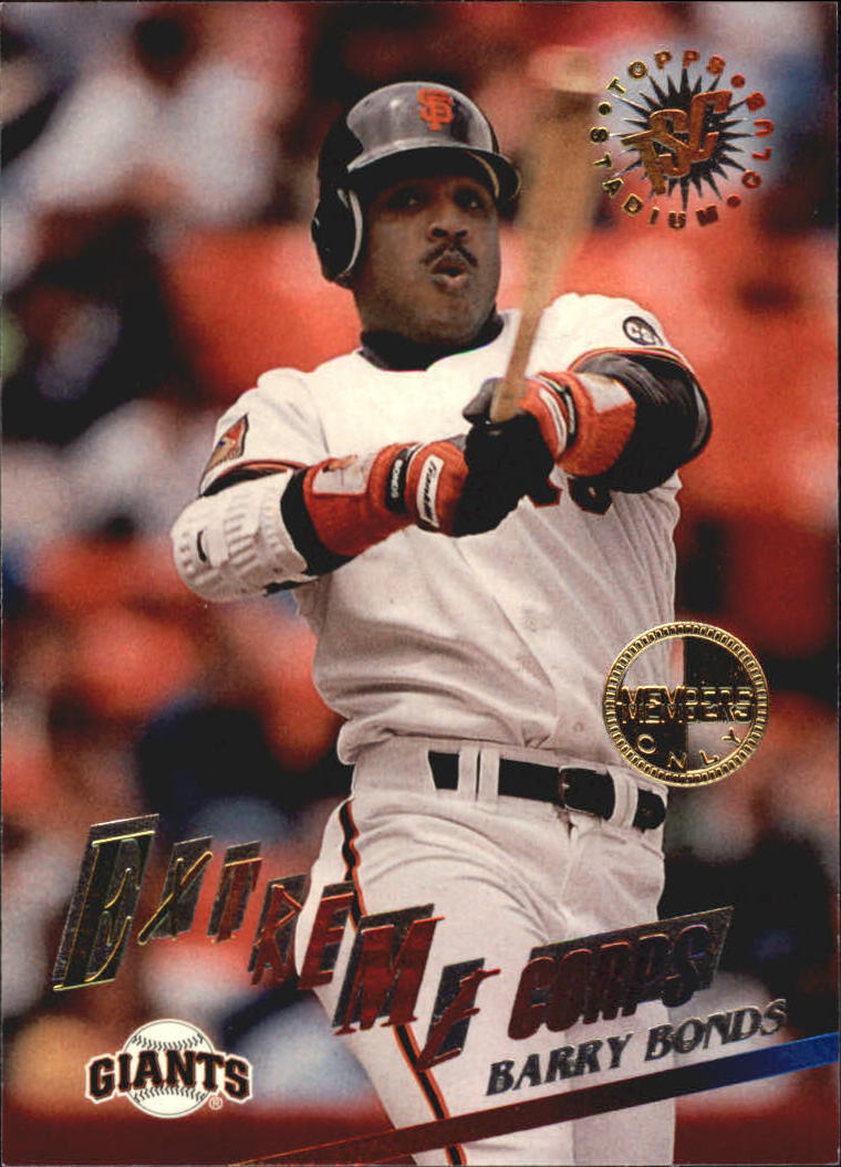 1995 Stadium Club #509 Barry Bonds EC