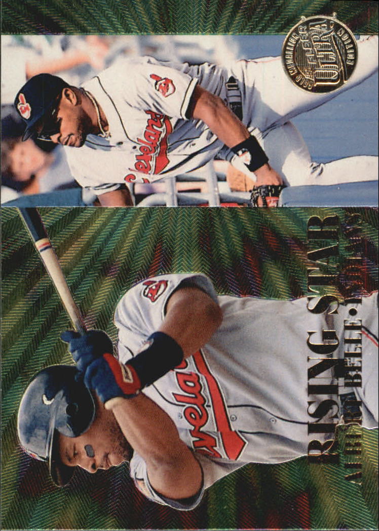 1995 Ultra Rising Stars Gold Medallion #3 Albert Belle