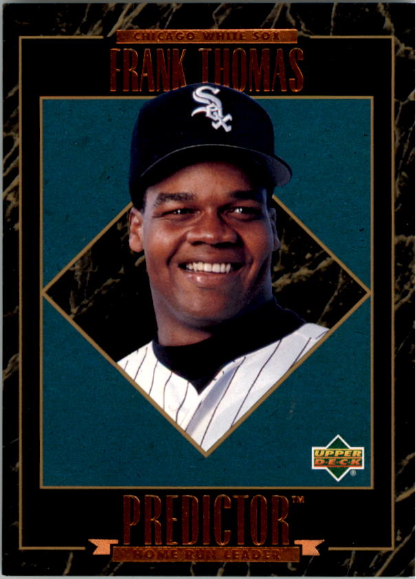 1995 Upper Deck Predictor League Leaders #R5 Frank Thomas