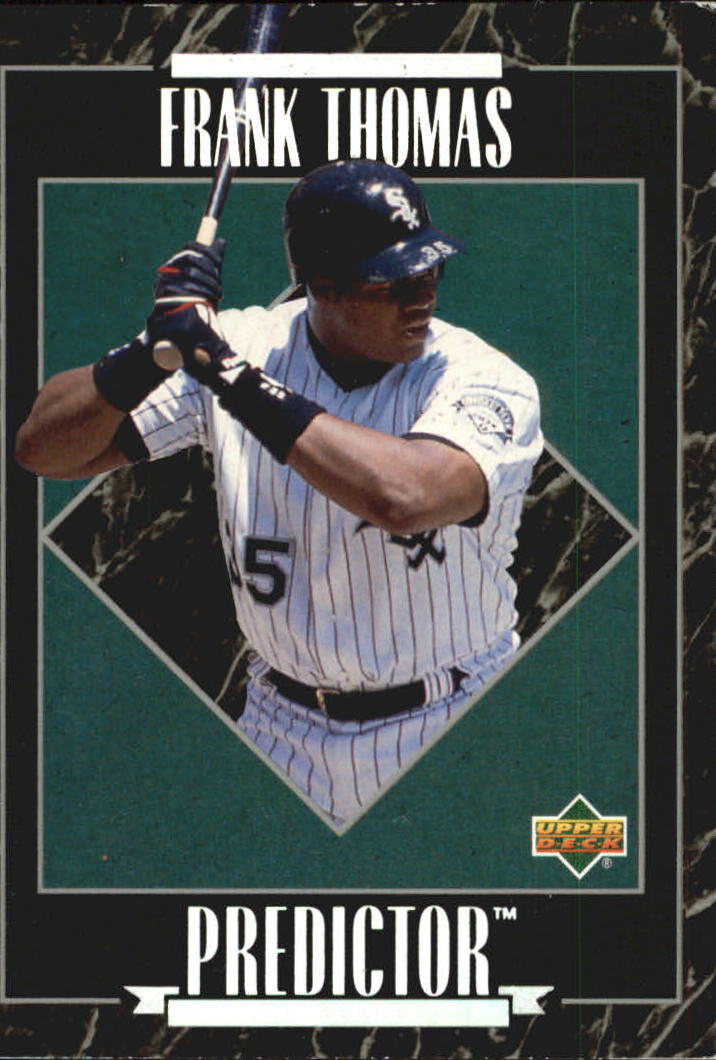 1995 Upper Deck Predictor League Leaders Exchange #R15 Frank Thomas