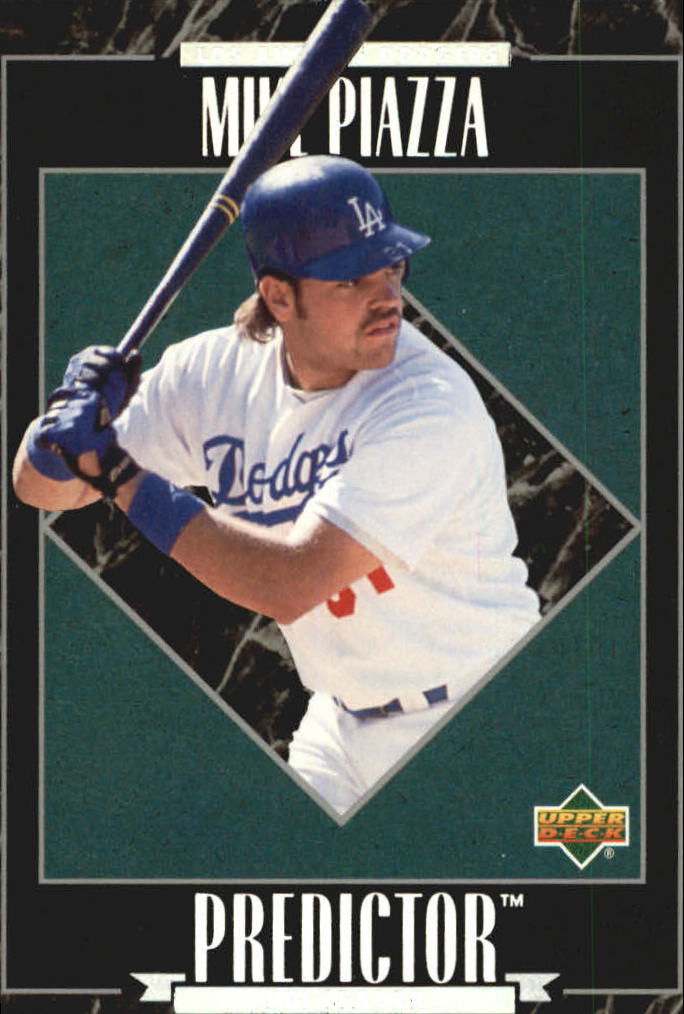1995 Upper Deck Predictor League Leaders Exchange #R18 Mike Piazza