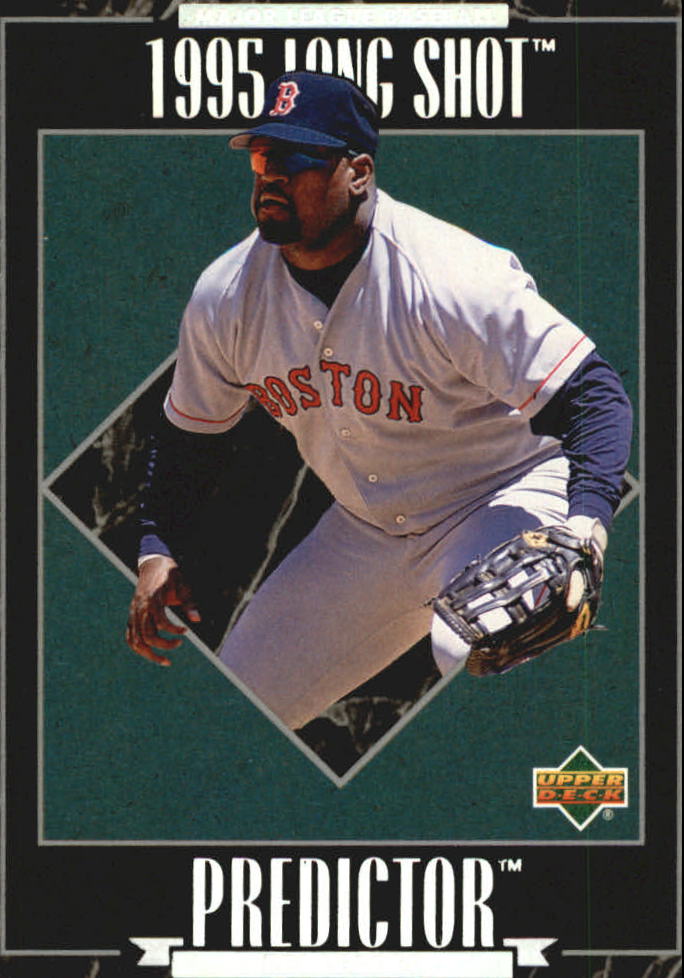 1995 Upper Deck Predictor League Leaders Exchange #R20 RBI Wild Card