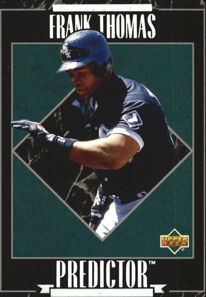 1995 Upper Deck Predictor League Leaders Exchange #R25 Frank Thomas