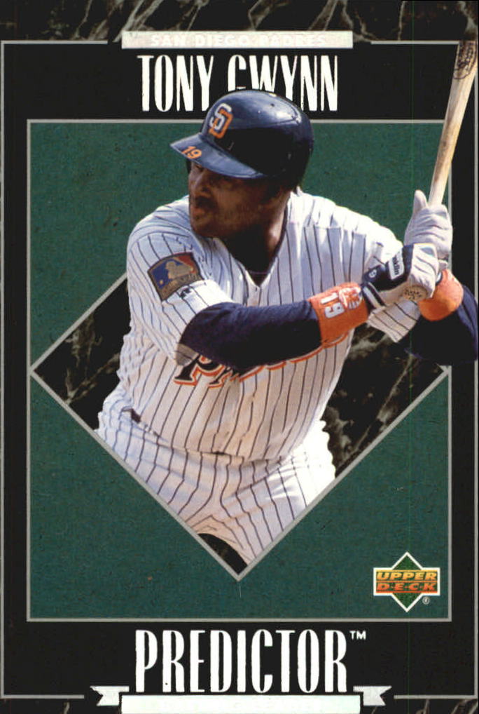 1995 Upper Deck Predictor League Leaders Exchange #R27 Tony Gwynn
