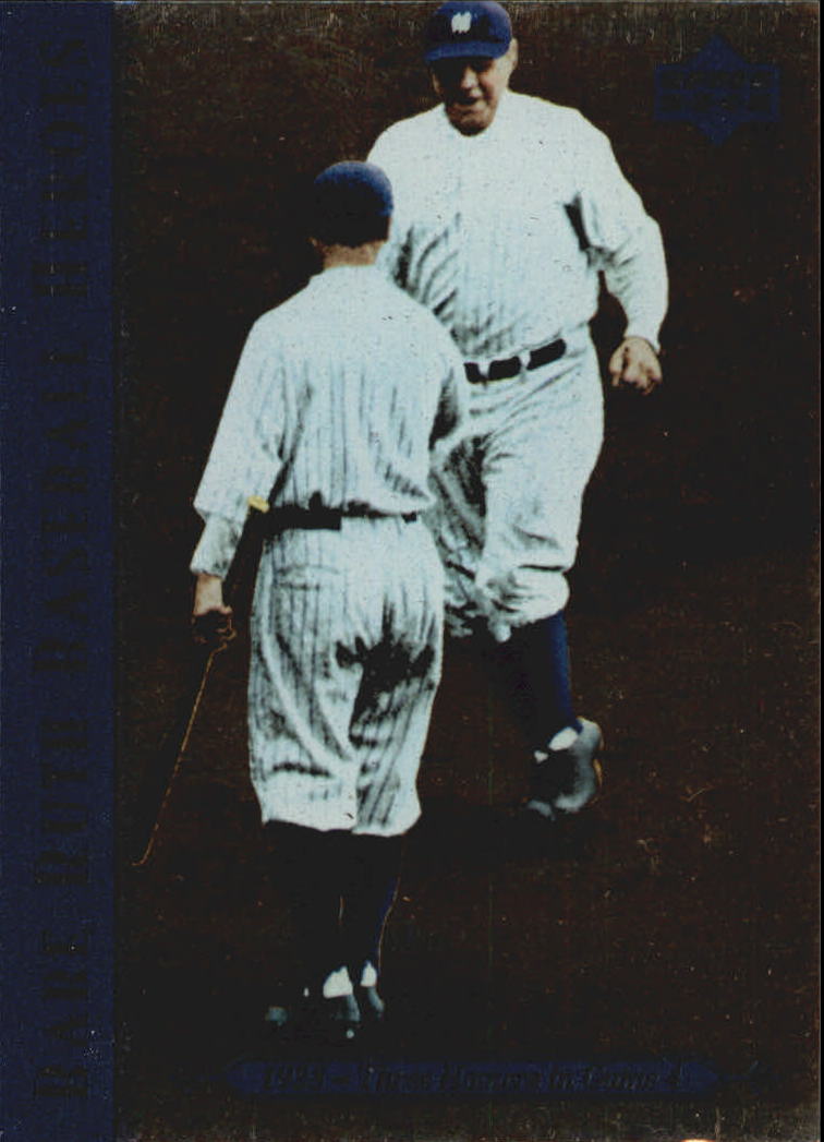 1995 Upper Deck Ruth Heroes #78 Babe Ruth/1928 Three Homers in Game 4