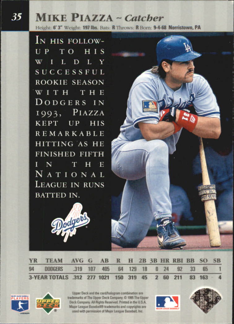 1995 Upper Deck Special Edition 35 Mike Piazza NM MT