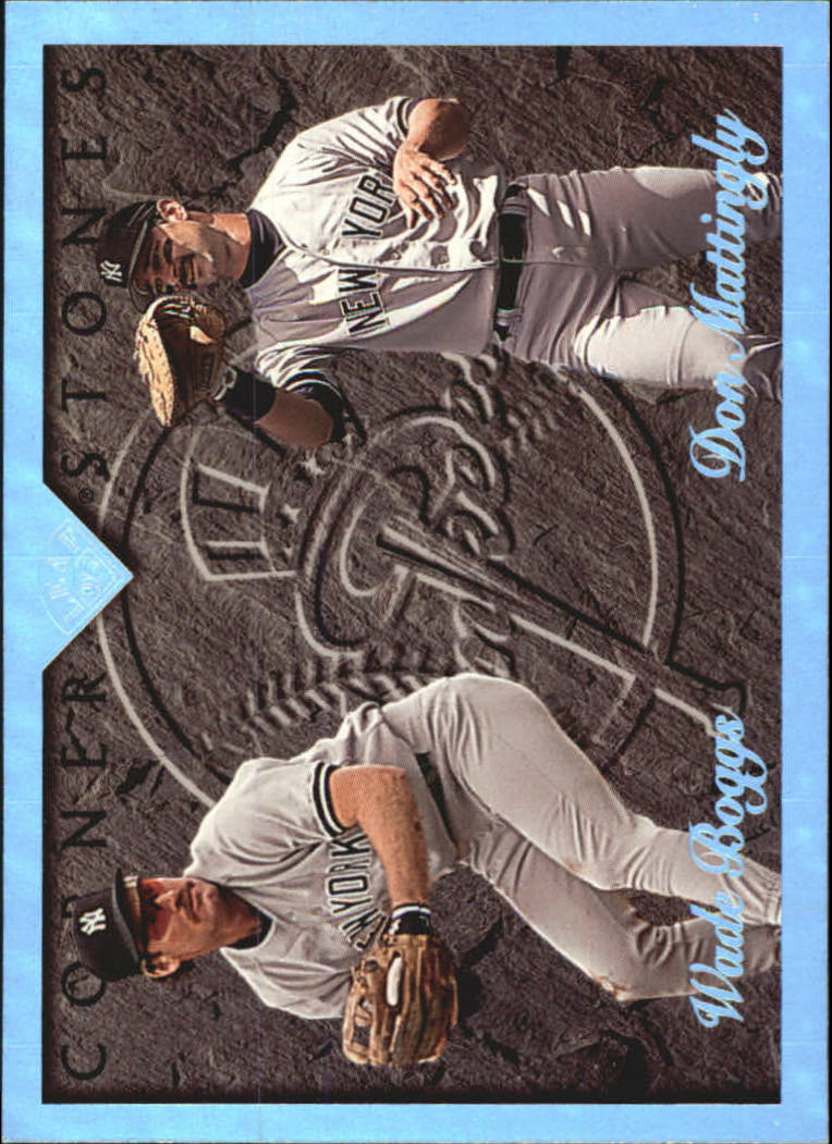 1995 Leaf Cornerstones #3 D.Mattingly/W.Boggs
