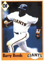 1995 Panini Stickers #73 Barry Bonds