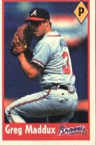 1995 Panini Stickers #120 Greg Maddux