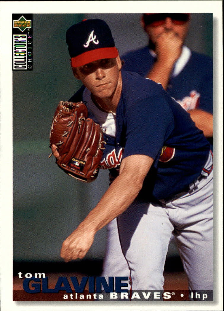 1995 Collector's Choice #165 Tom Glavine