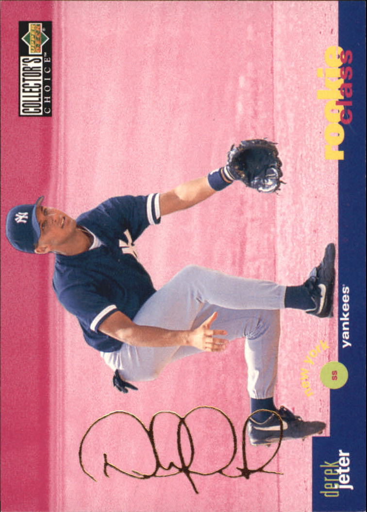 1995 Collector's Choice Gold Signature #15 Derek Jeter