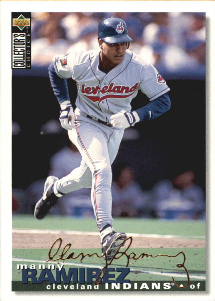 1995 Collector's Choice Gold Signature #275 Manny Ramirez