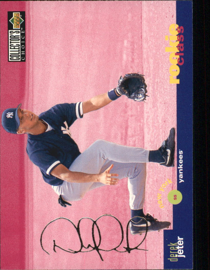 1995 Collector's Choice Silver Signature #15 Derek Jeter