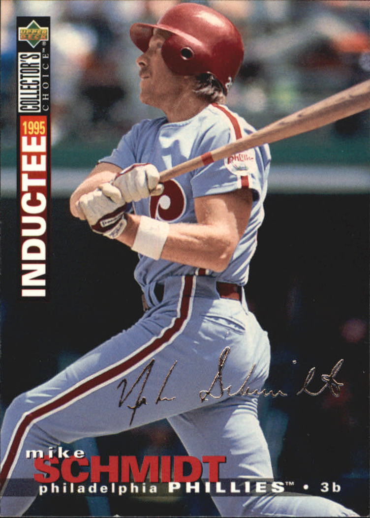 1995 Collector's Choice Silver Signature #50 Mike Schmidt