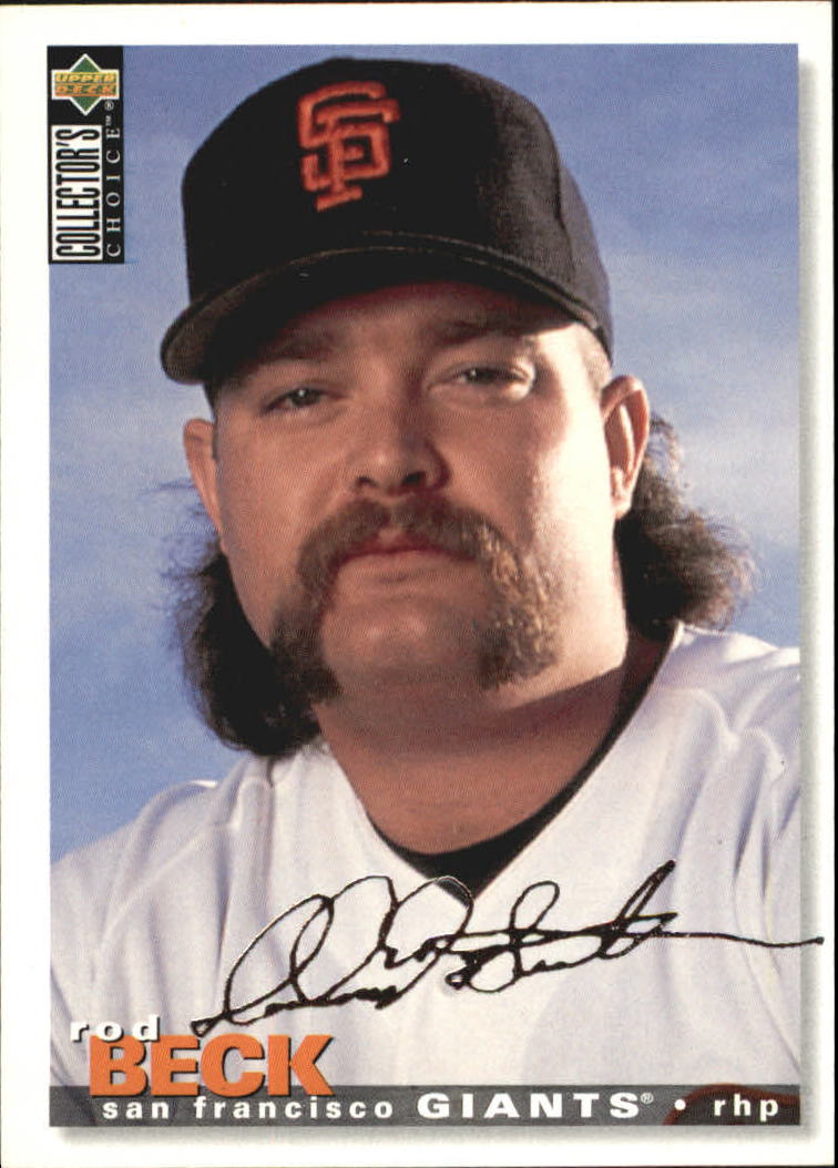 1995 Collector's Choice Silver Signature #251 Rod Beck