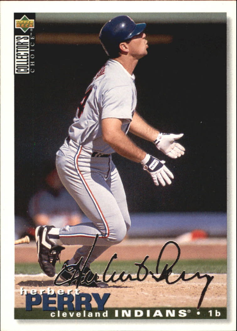 1995 Collector's Choice Silver Signature #272 Herbert Perry