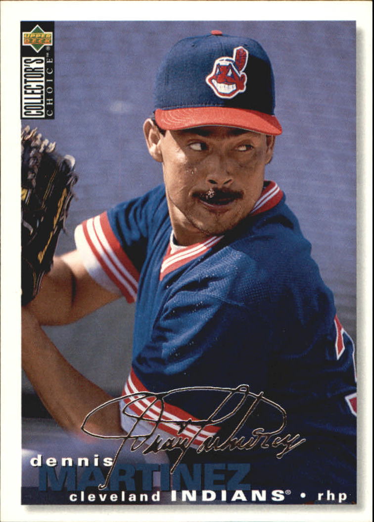 1995 Collector's Choice Silver Signature #274 Dennis Martinez