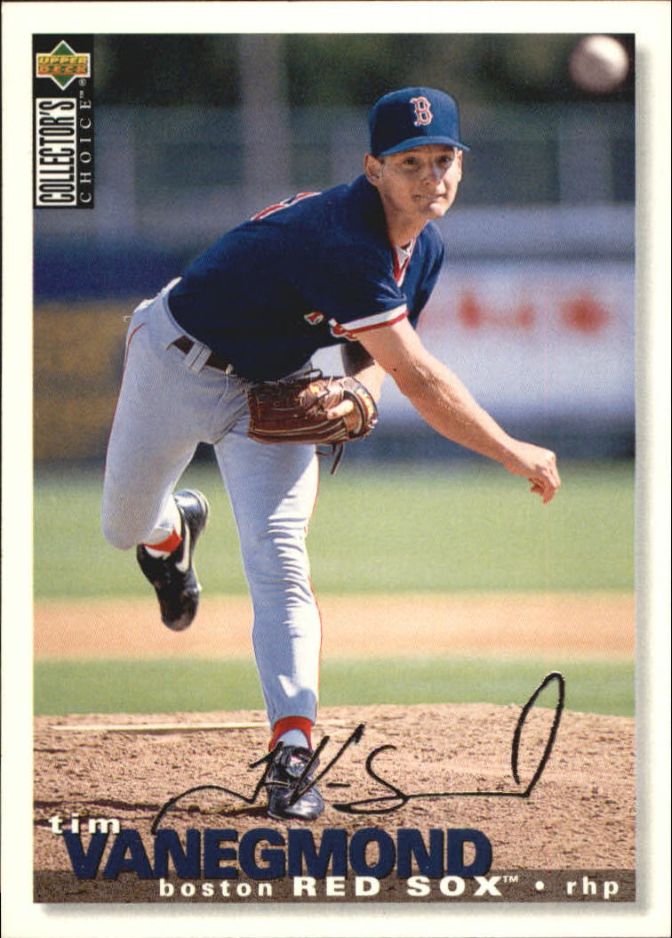 1995 Collector's Choice Silver Signature #412 Tim Vanegmond